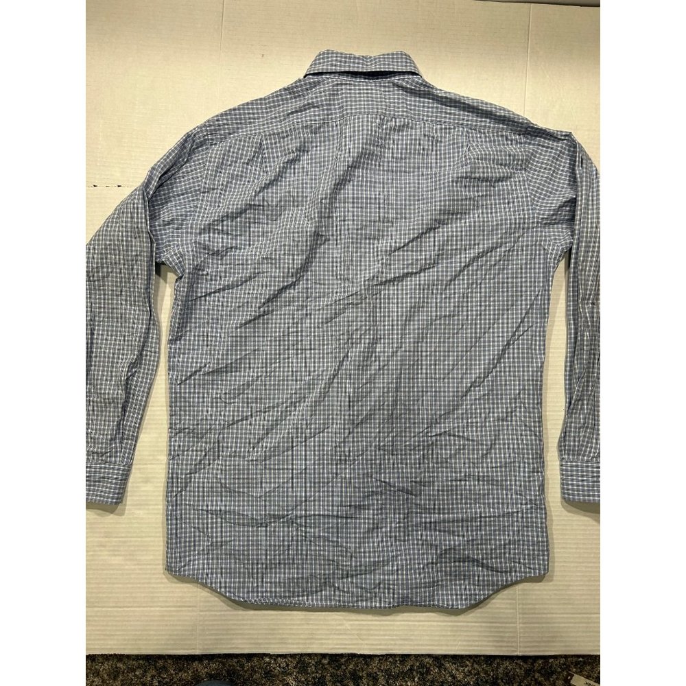 Polo Ralph Lauren Lowell Sport Mens Long Sleeve Button Down Blue Check Medium‎ - Picture 3 of 7